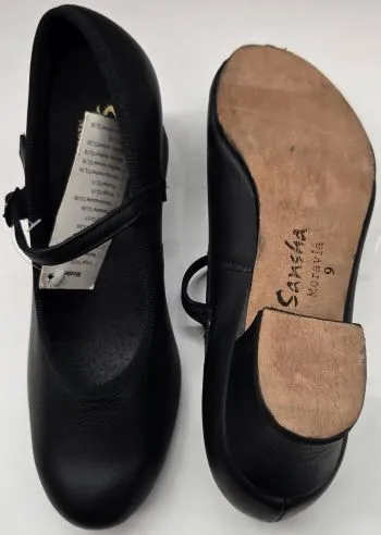 1.75" Moravia -- Women's Instep Strap Character Shoe -- Black