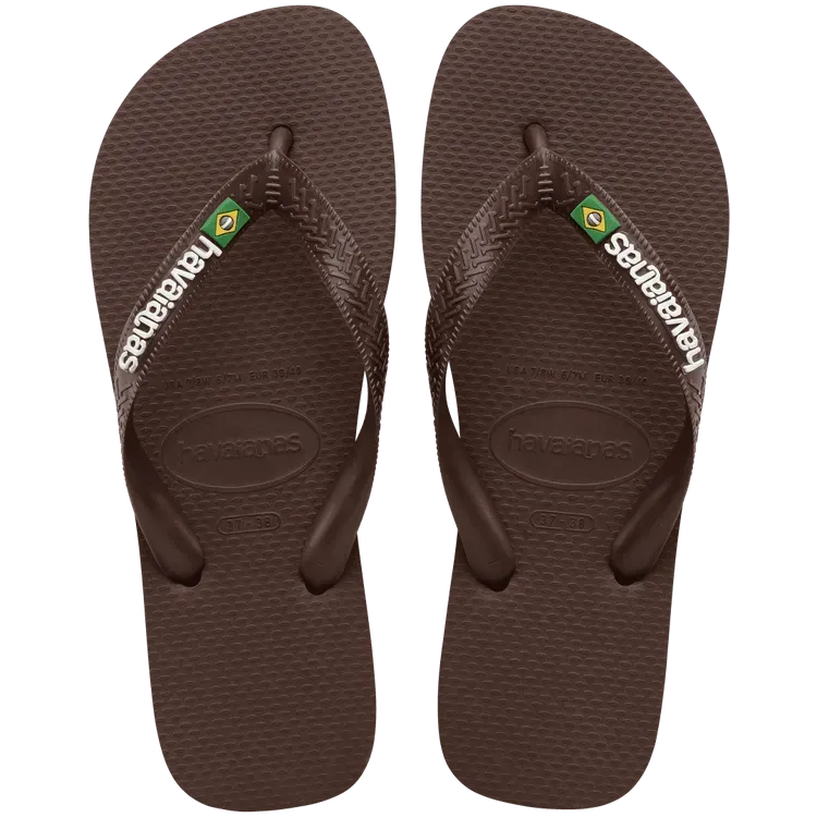 4110850  BRAZIL LOGO FLIP FLOPS