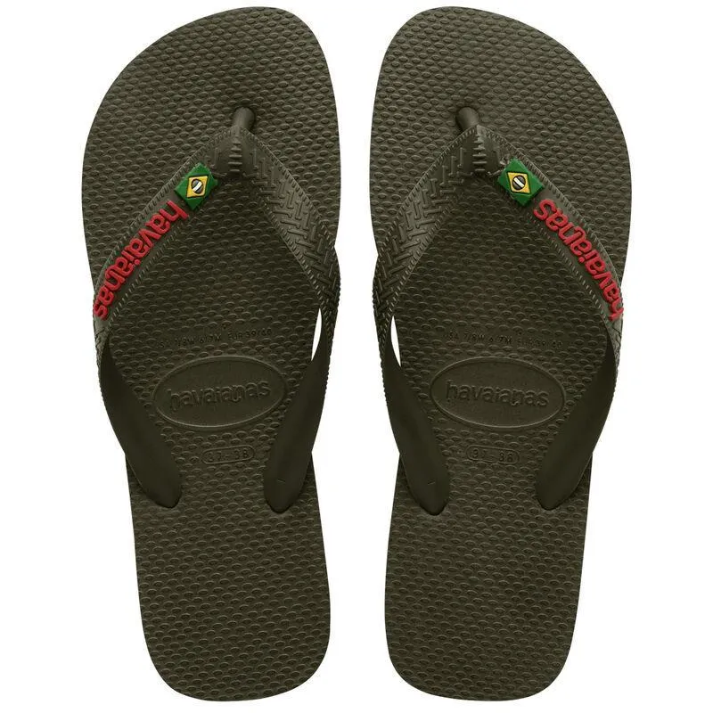4110850  BRAZIL LOGO FLIP FLOPS