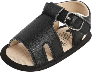Baby Boys Girls Sandals Open-Toe Soft Rubber Sole Outdoor Shoes for Toddler Infant First Slipper Boot for Toddler