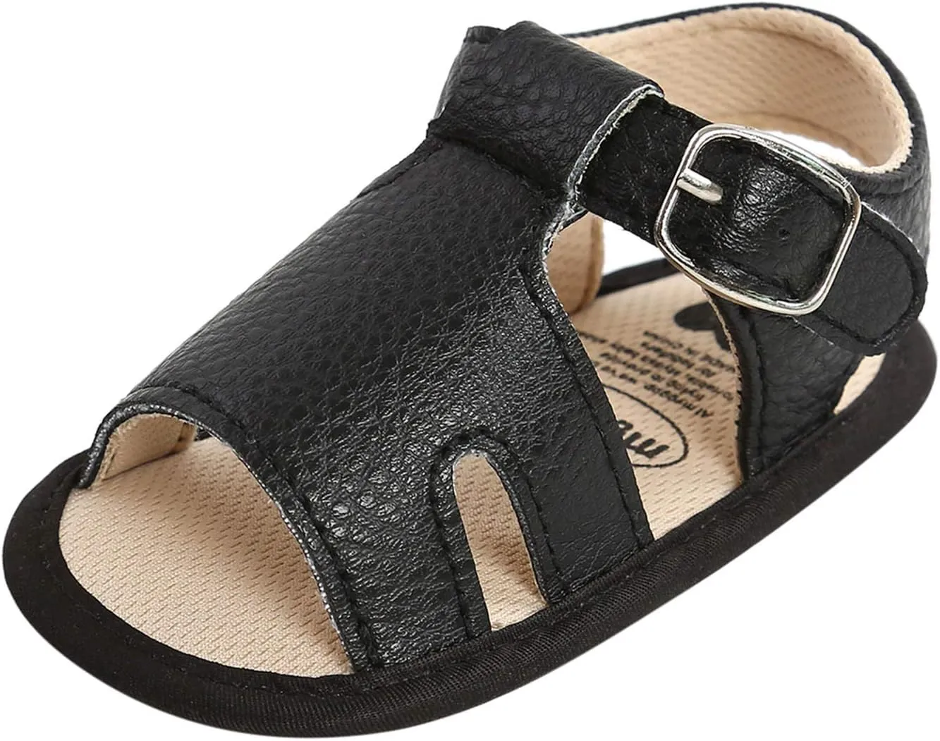 Baby Boys Girls Sandals Open-Toe Soft Rubber Sole Outdoor Shoes for Toddler Infant First Slipper Boot for Toddler