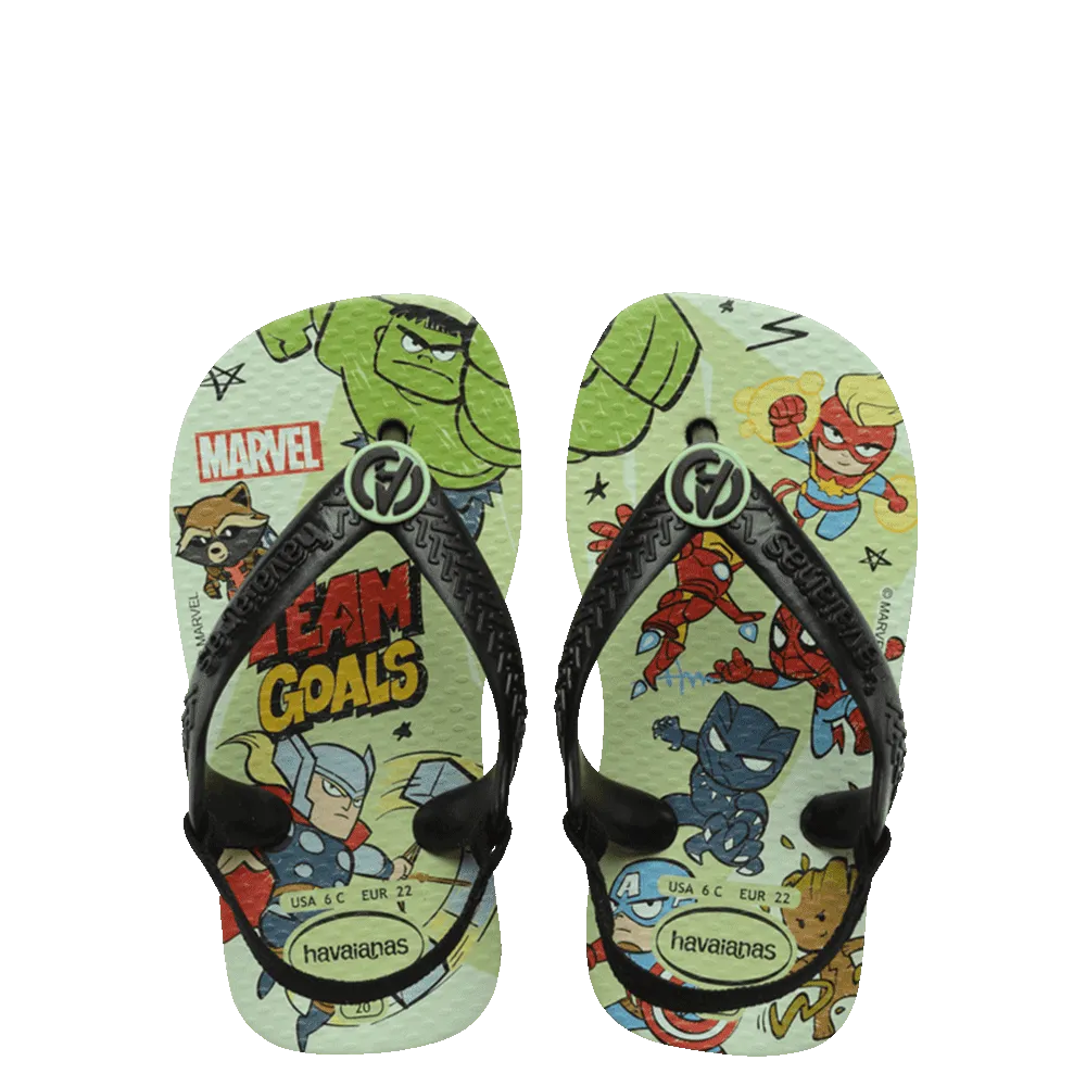 Baby Marvel Flip Flops