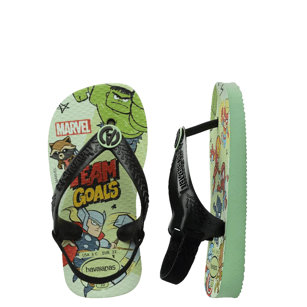 Baby Marvel Flip Flops