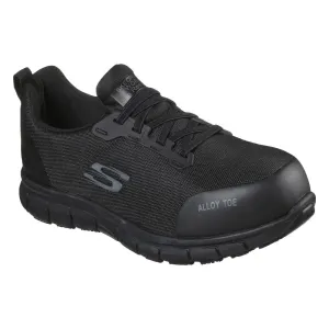 BB670-39 Skechers Womens Safety Shoe with Steel Toe Cap - Size 39 (UK 6)