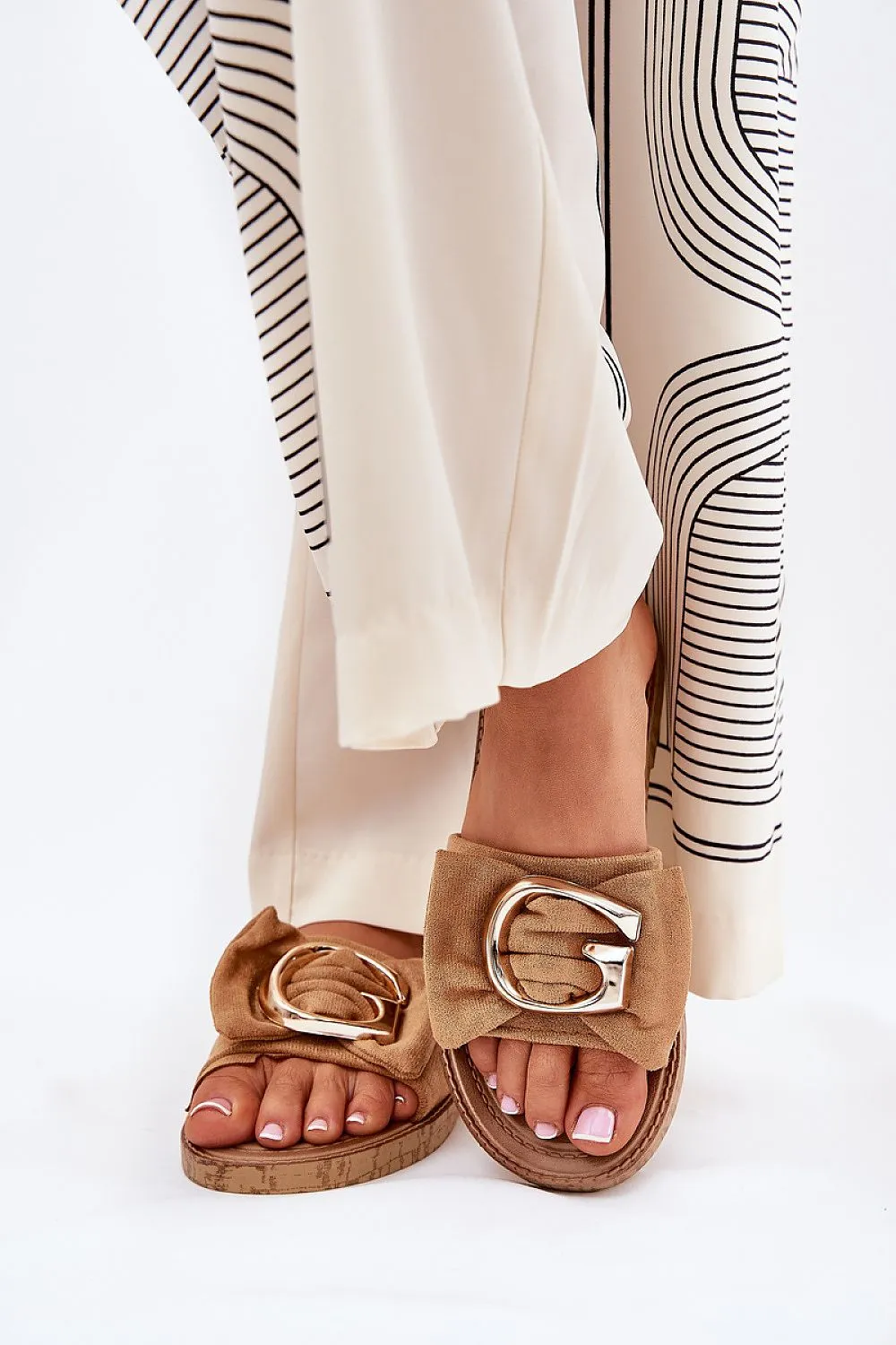 Beige Flip-flops
