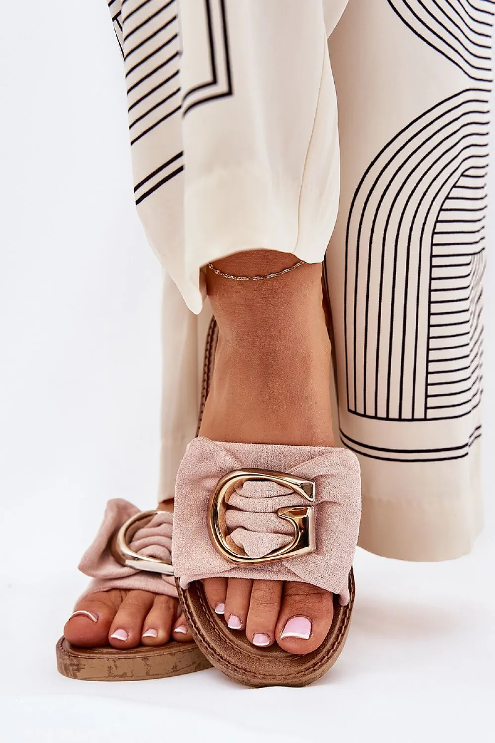 Beige Flip-flops