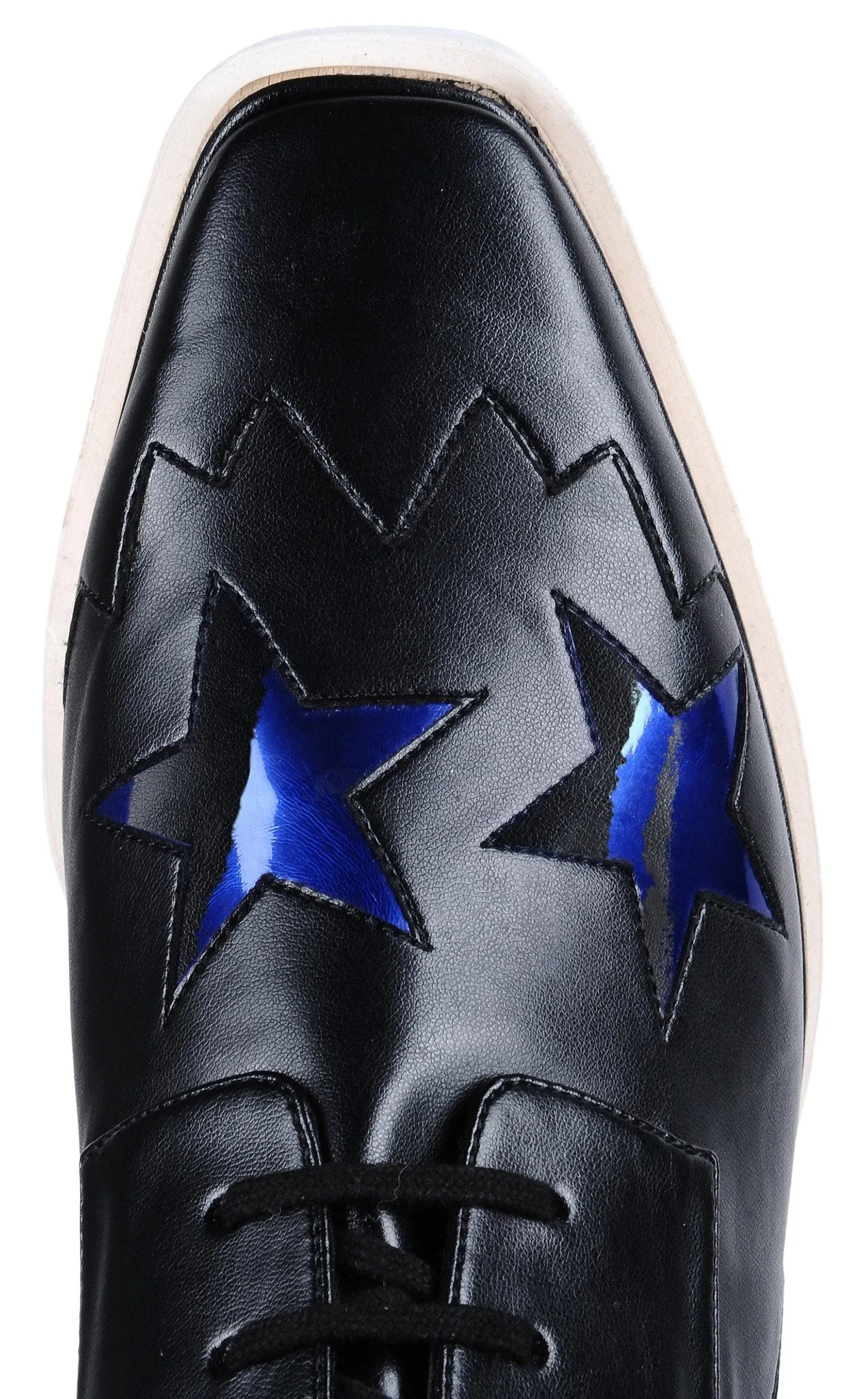 Black Elyse Brushed Star Shoes