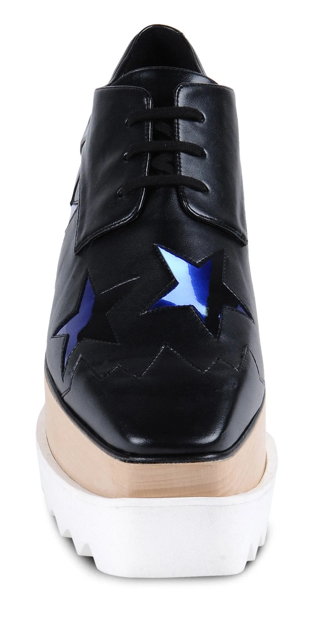Black Elyse Brushed Star Shoes