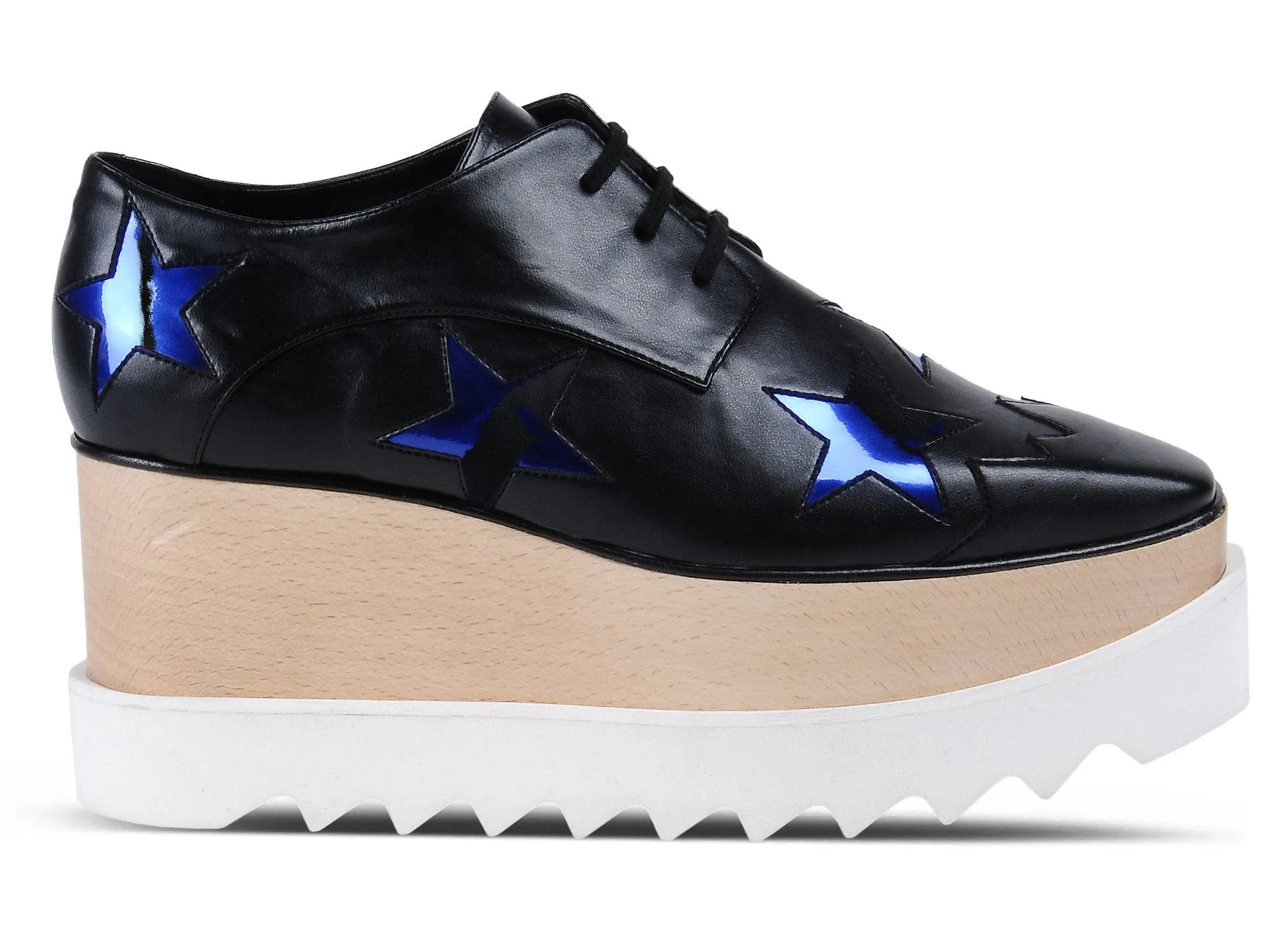 Black Elyse Brushed Star Shoes