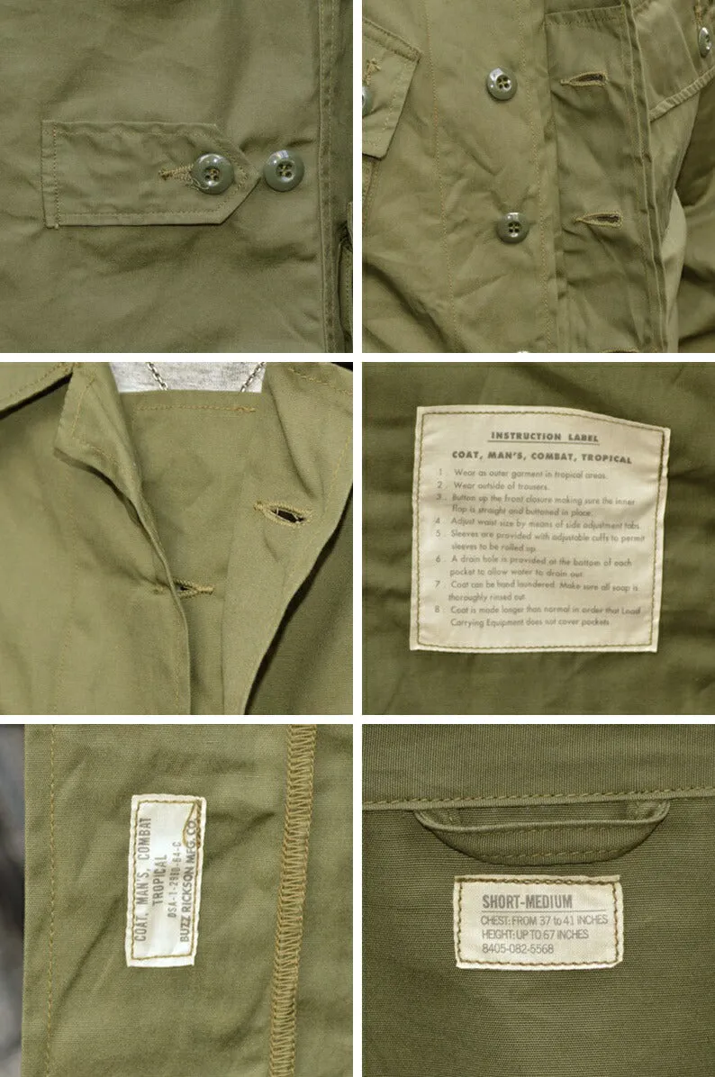 BUZZ RICKSON'S "BR12247" COAT, MAN'S COMBAT TROPICAL