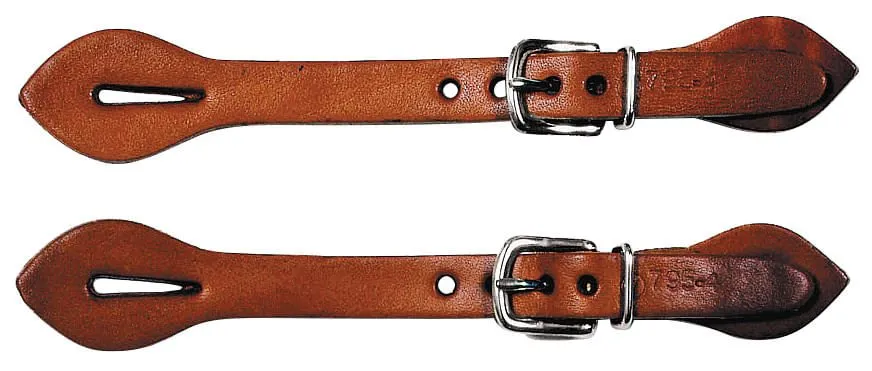 Circle Y Plain Spur Straps-Ladies