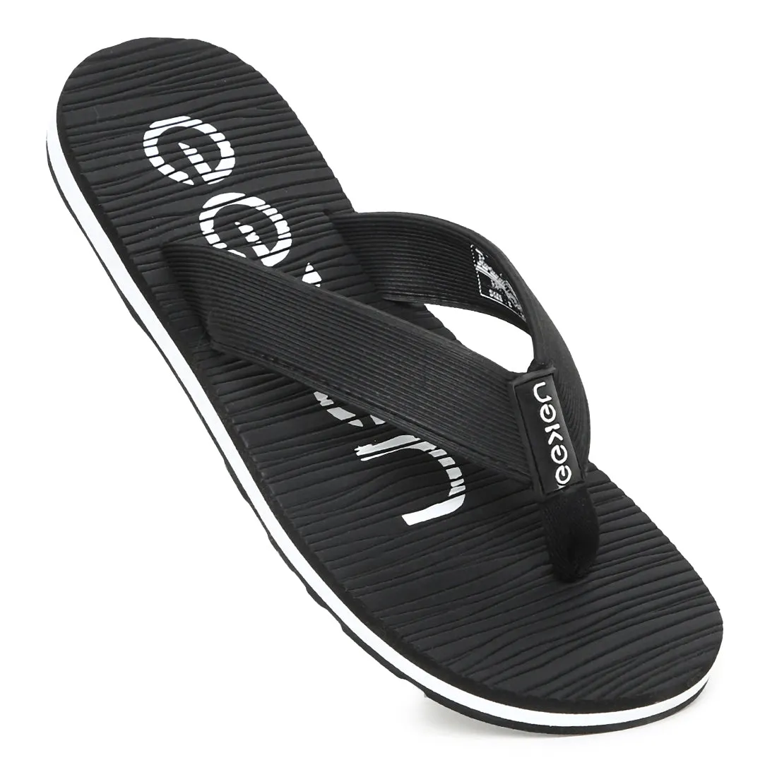 Eeken EFBG3025 Black Everyday Flip Flops For Men