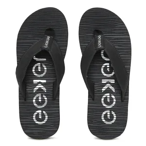 Eeken EFBG3025 Black Everyday Flip Flops For Men