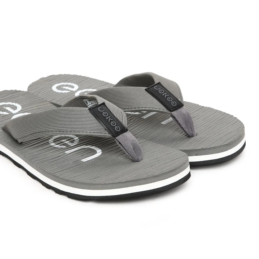 Eeken EFBG3025 Grey Everyday Flip Flops For Men
