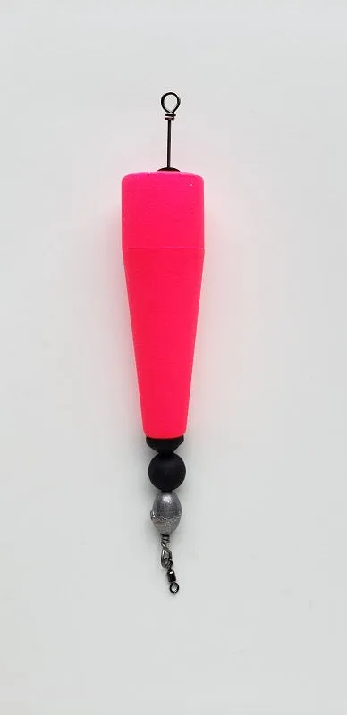 Four Horsemen Tackle Concave Popper Cork Pink 4" 1pk