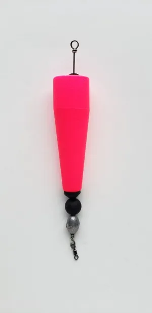 Four Horsemen Tackle Concave Popper Cork Pink 4" 1pk