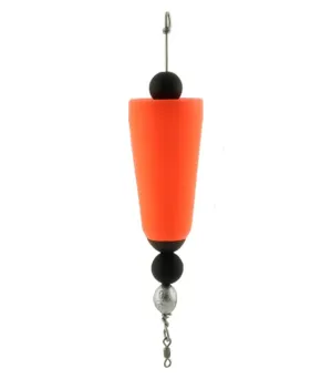 Four Horsemen Tackle Concave Popper Cork Red 3" 1pk