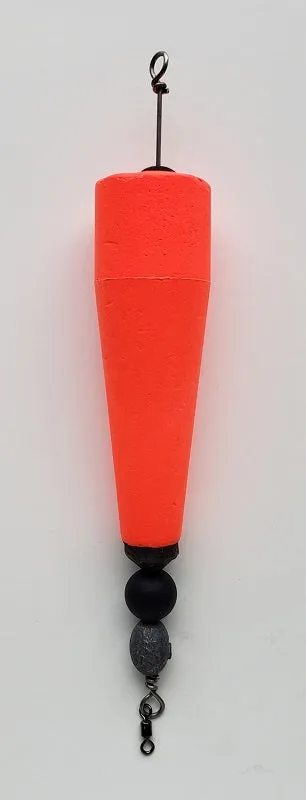 Four Horsemen Tackle Concave Popper Cork Red 4" 1pk