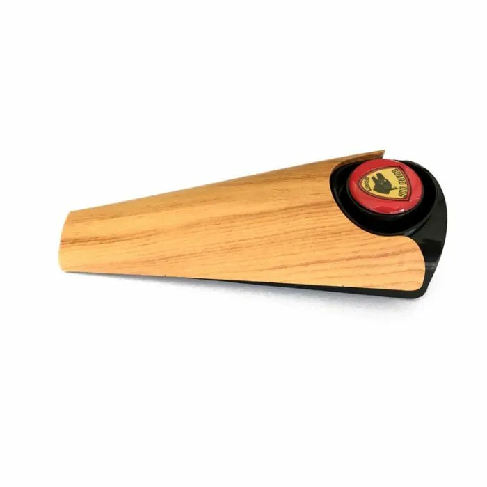 Guard Dog Door Stop Wedge Alarm 128dB WoodGrain