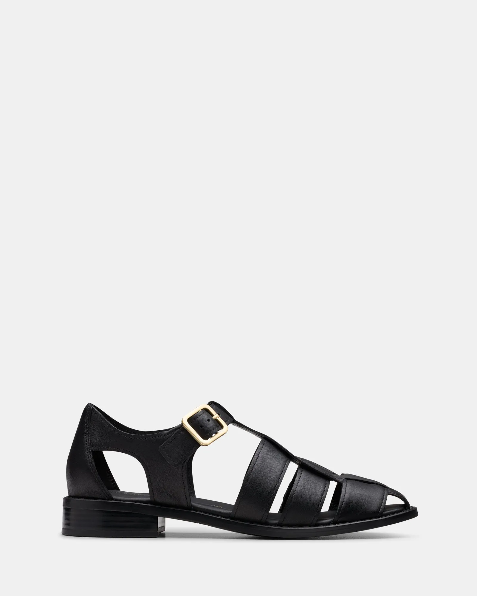 Hana Sun Black Leather