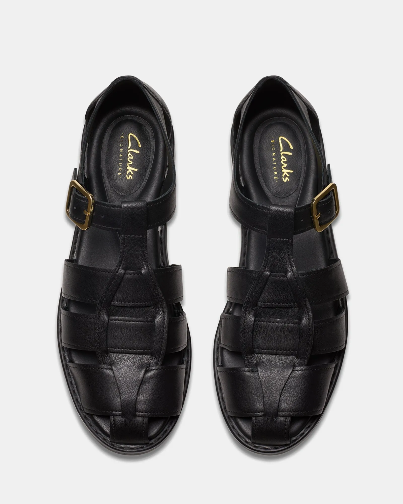 Hana Sun Black Leather