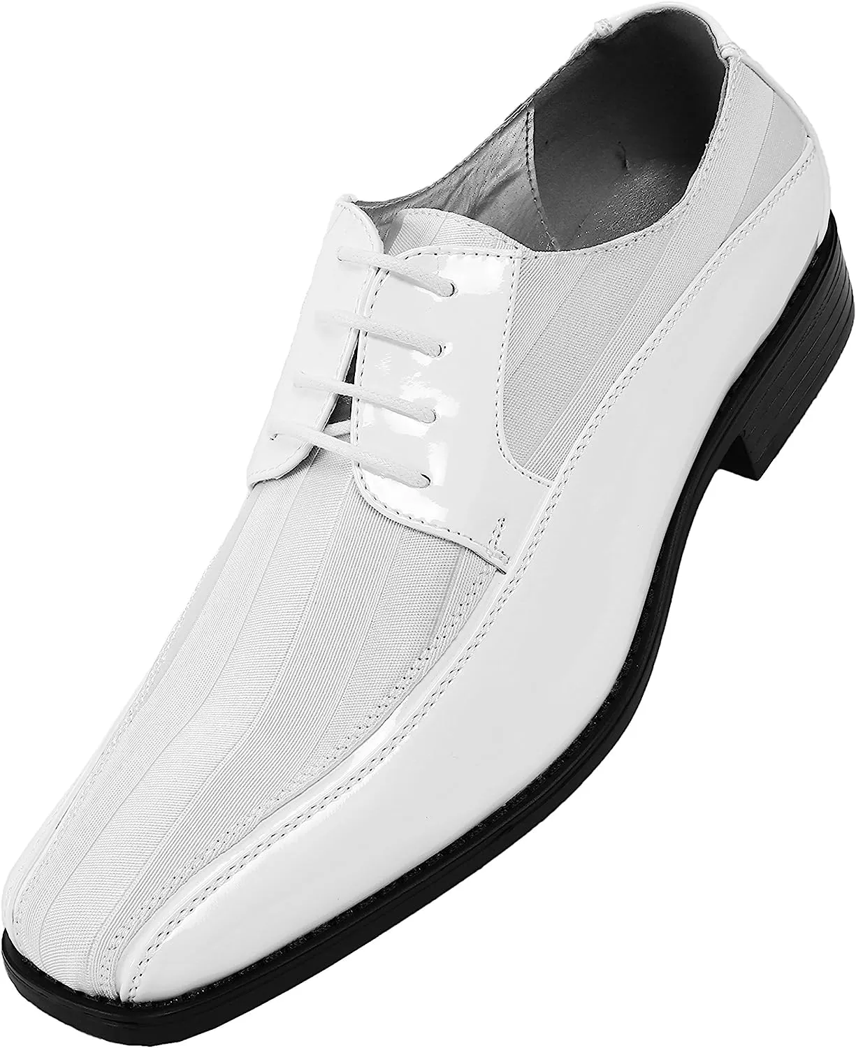 Men's Blue Formal Oxford Style Dress Shoes