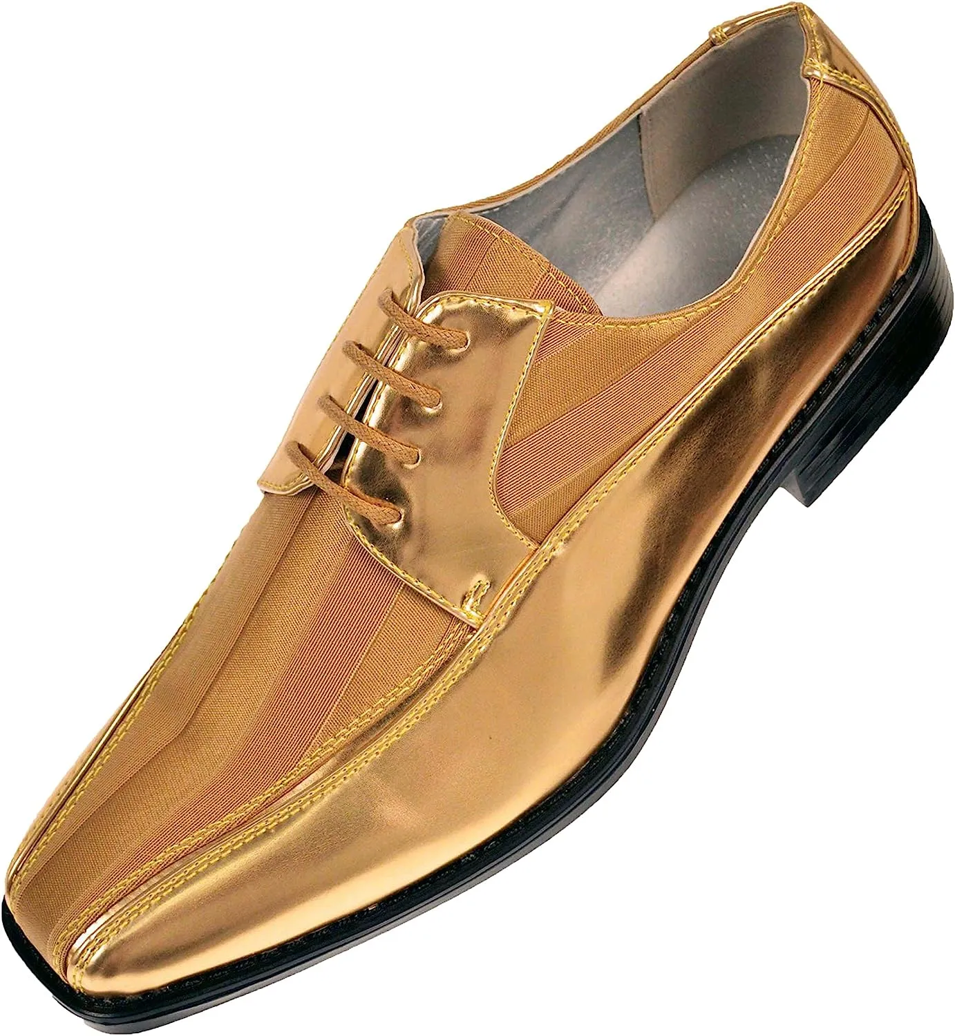 Men's Blue Formal Oxford Style Dress Shoes