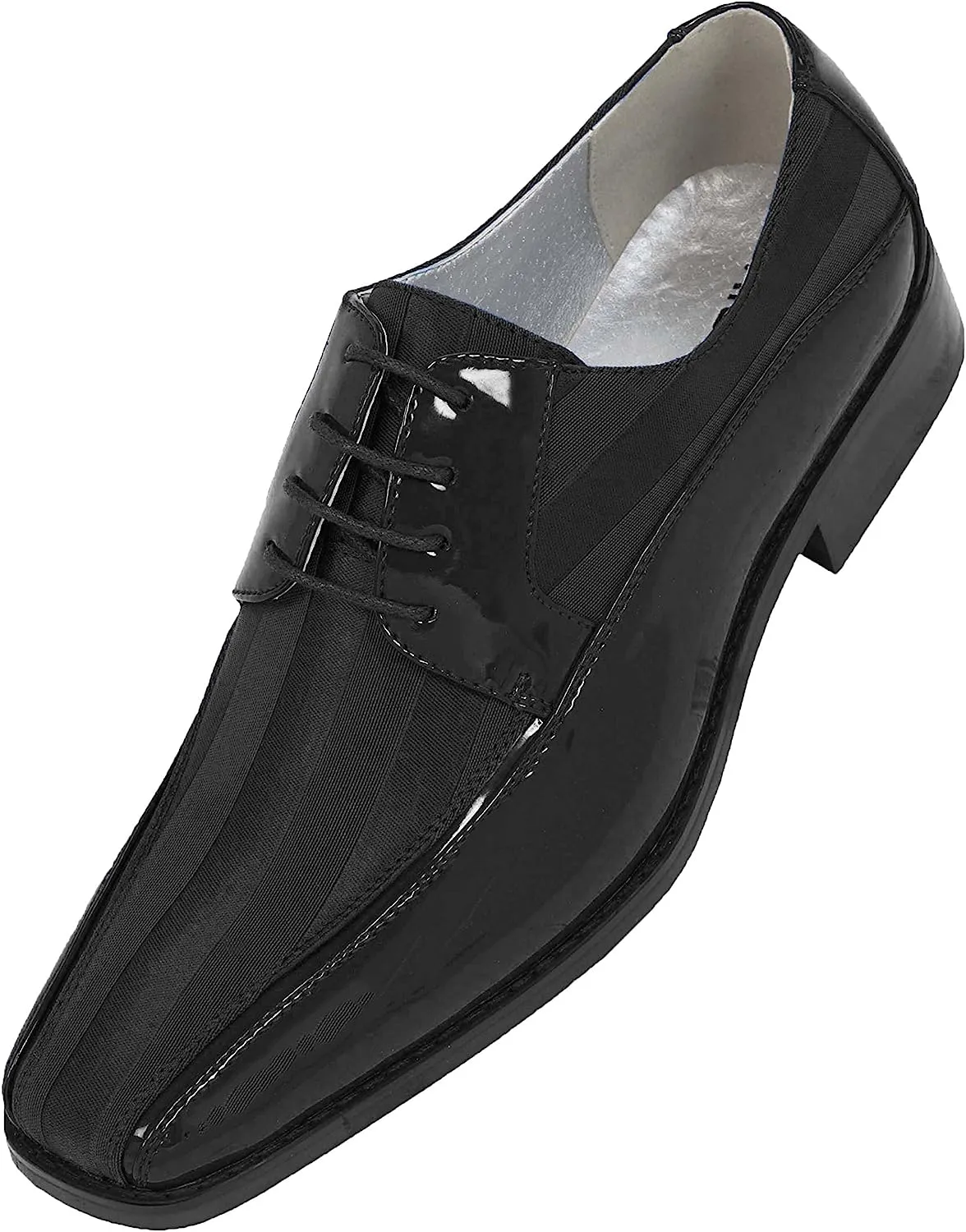 Men's Blue Formal Oxford Style Dress Shoes