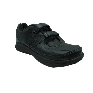 New Balance Men's 577 V1 Hook and Loop Walking Shoes Black Size 7.5