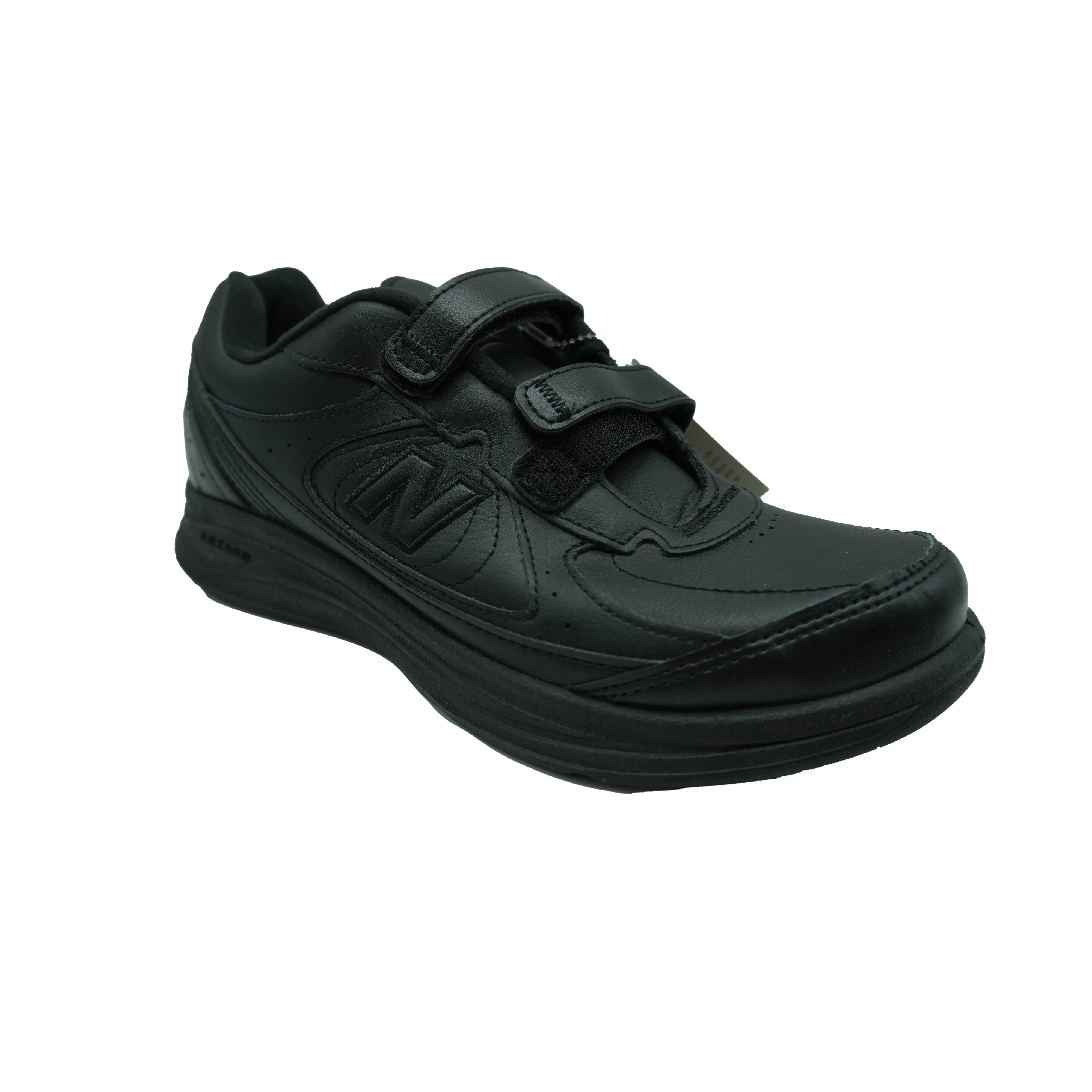 New Balance Men's 577 V1 Hook and Loop Walking Shoes Black Size 7.5
