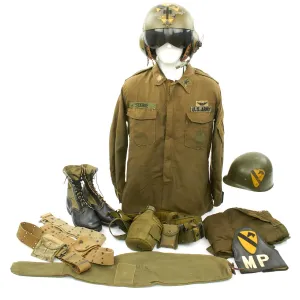 Original U.S. Vietnam War Combat Aviation Brigade 1st Cavalry Division Helicopter Grouping