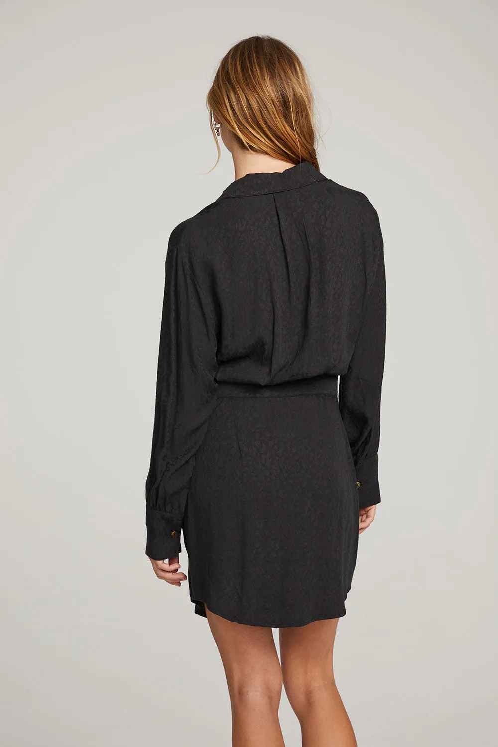 Paxton Licorice Mini Dress