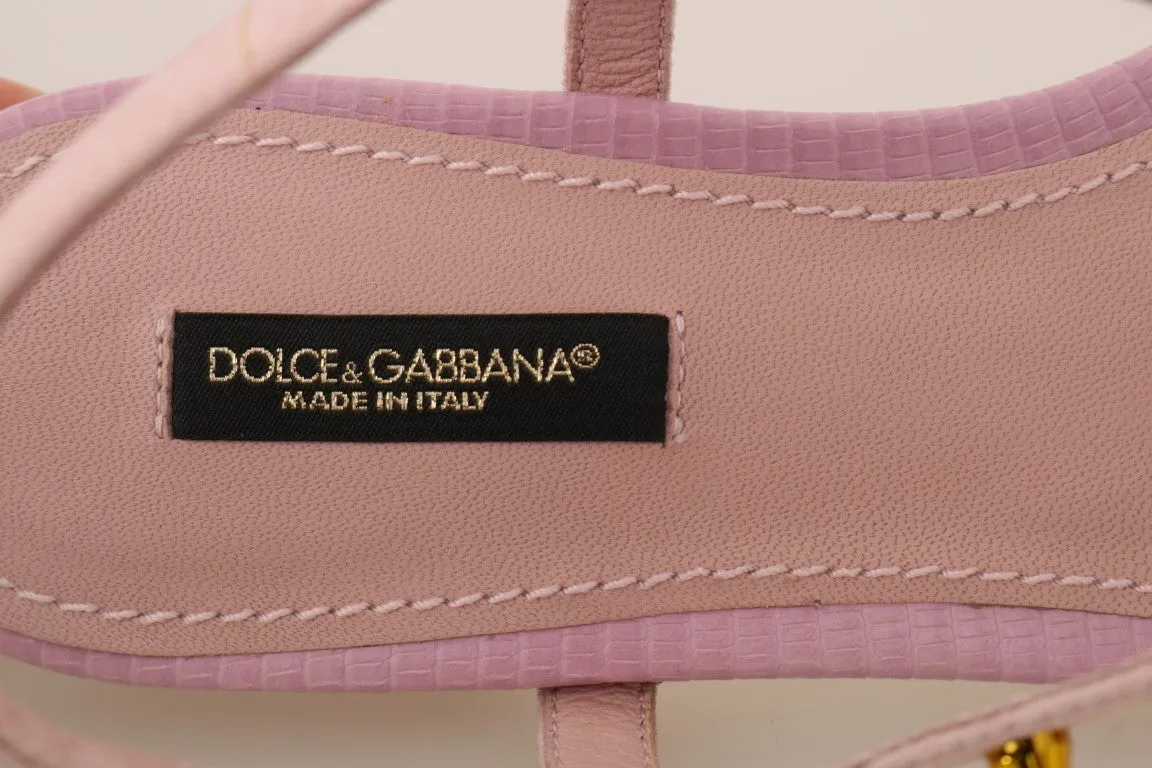 Pink Suede Pineapple Flip Flops