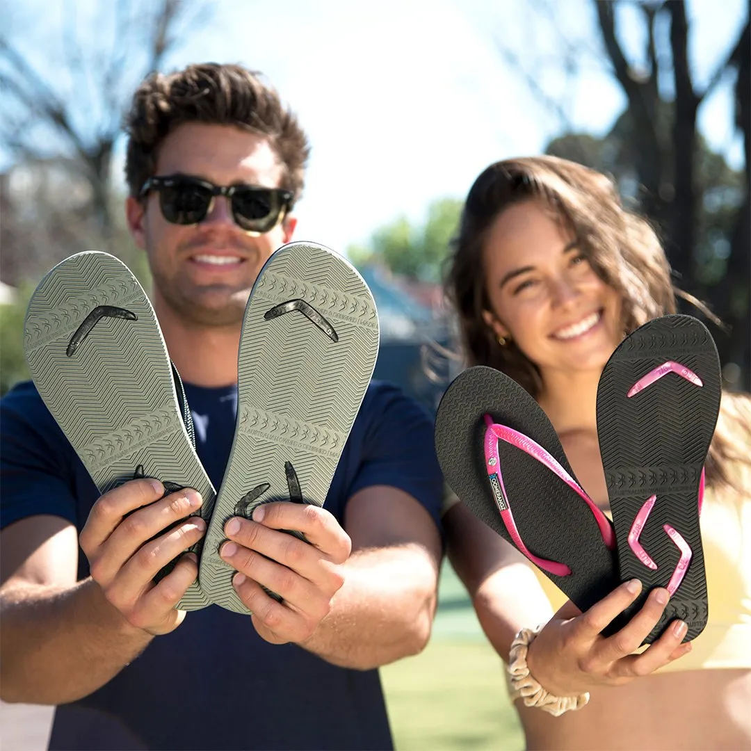 Regular Black/Grey   Flip-Flops