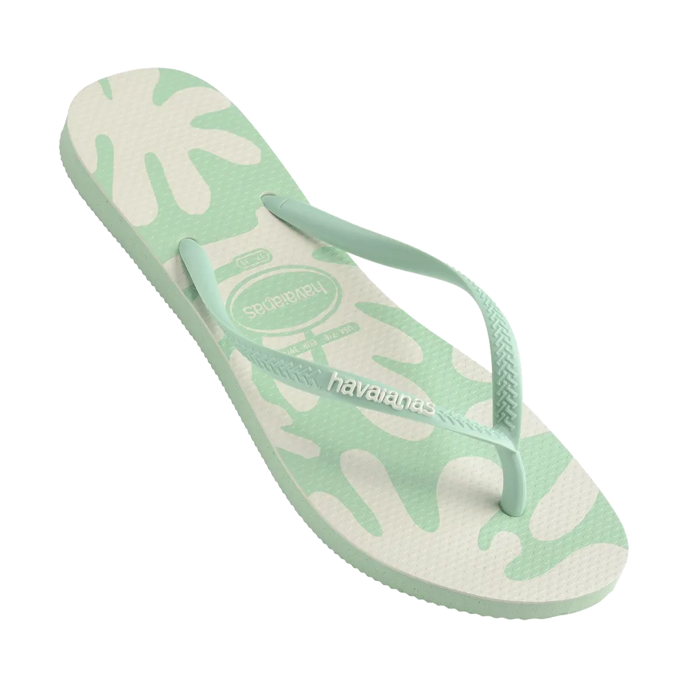 Slim Coral Flip Flops