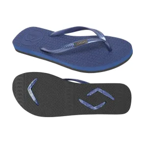 Slim Navy/Black Flip-Flops