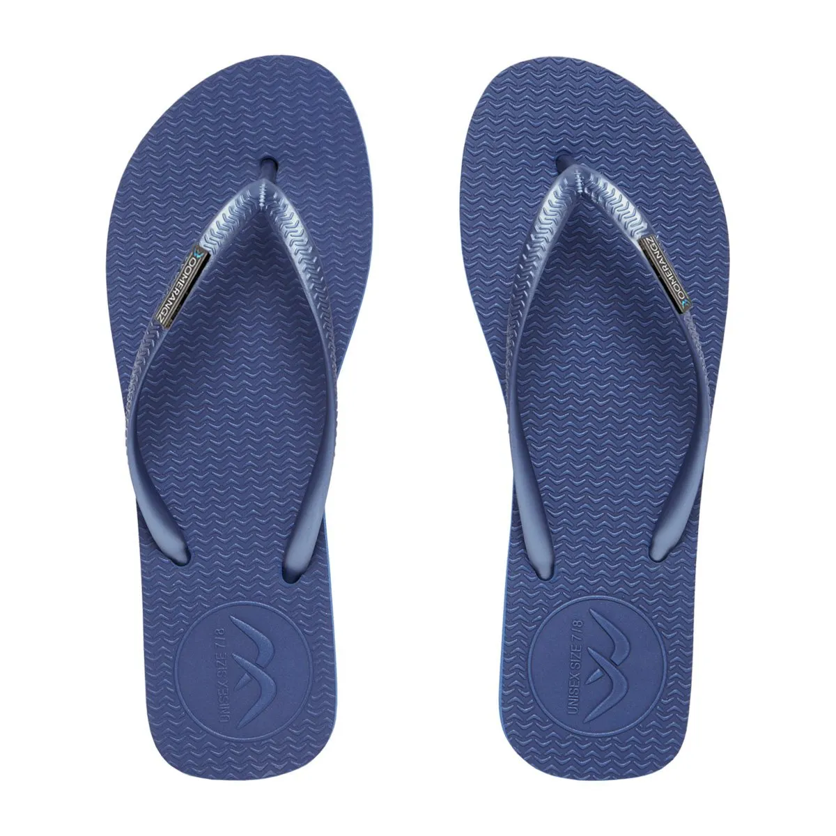 Slim Navy/Black Flip-Flops