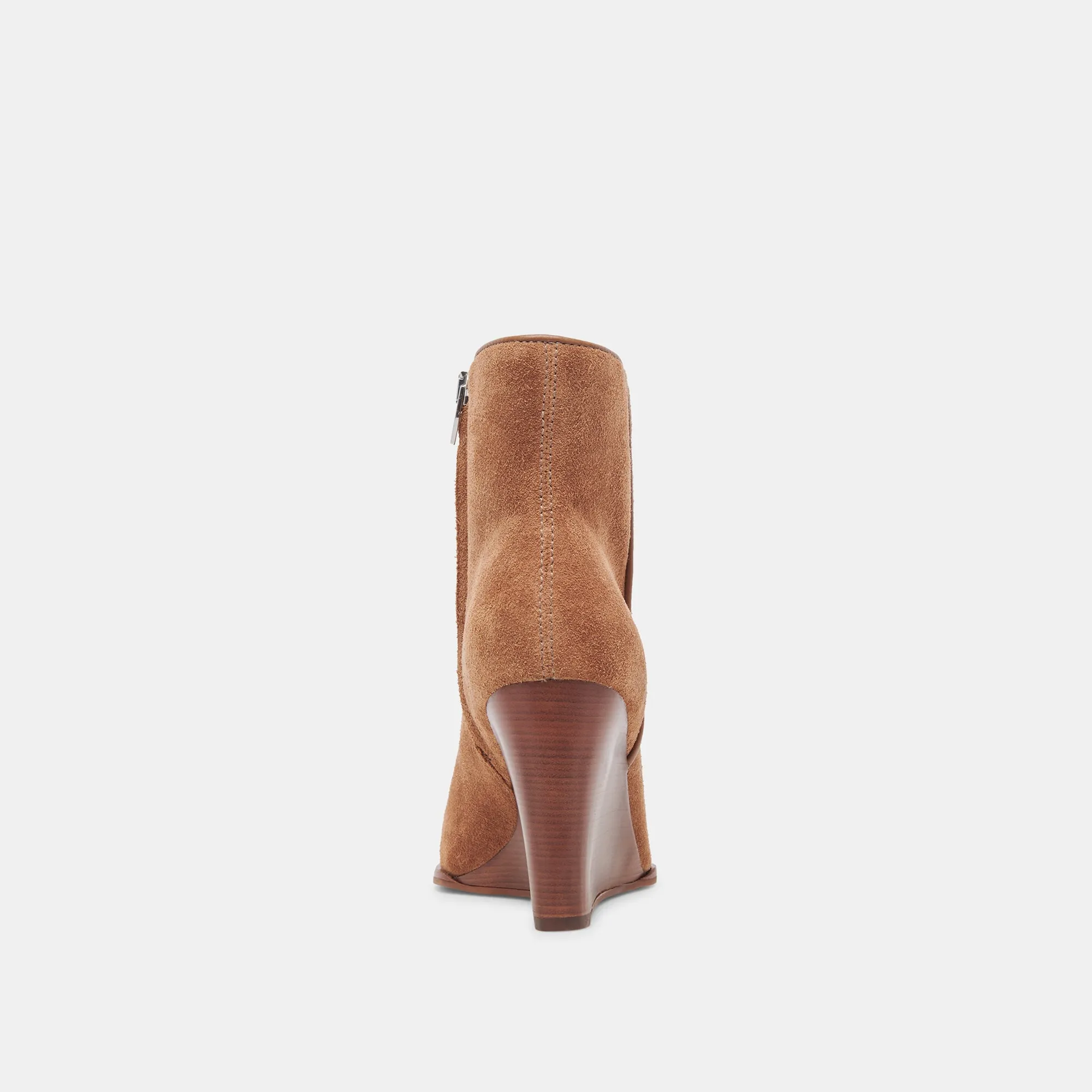 SUSANN BOOTIES CHESTNUT SUEDE - re:vita