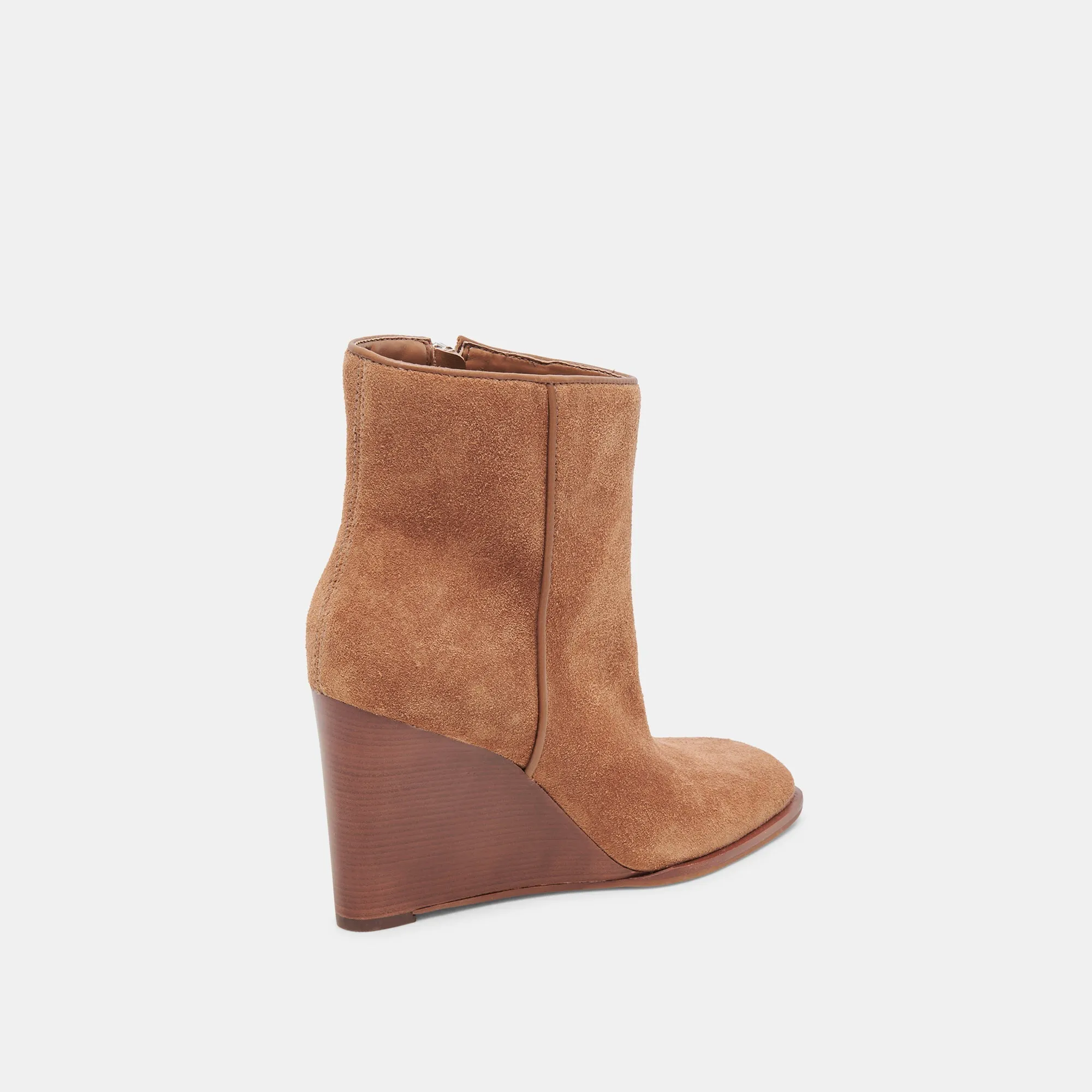 SUSANN BOOTIES CHESTNUT SUEDE - re:vita