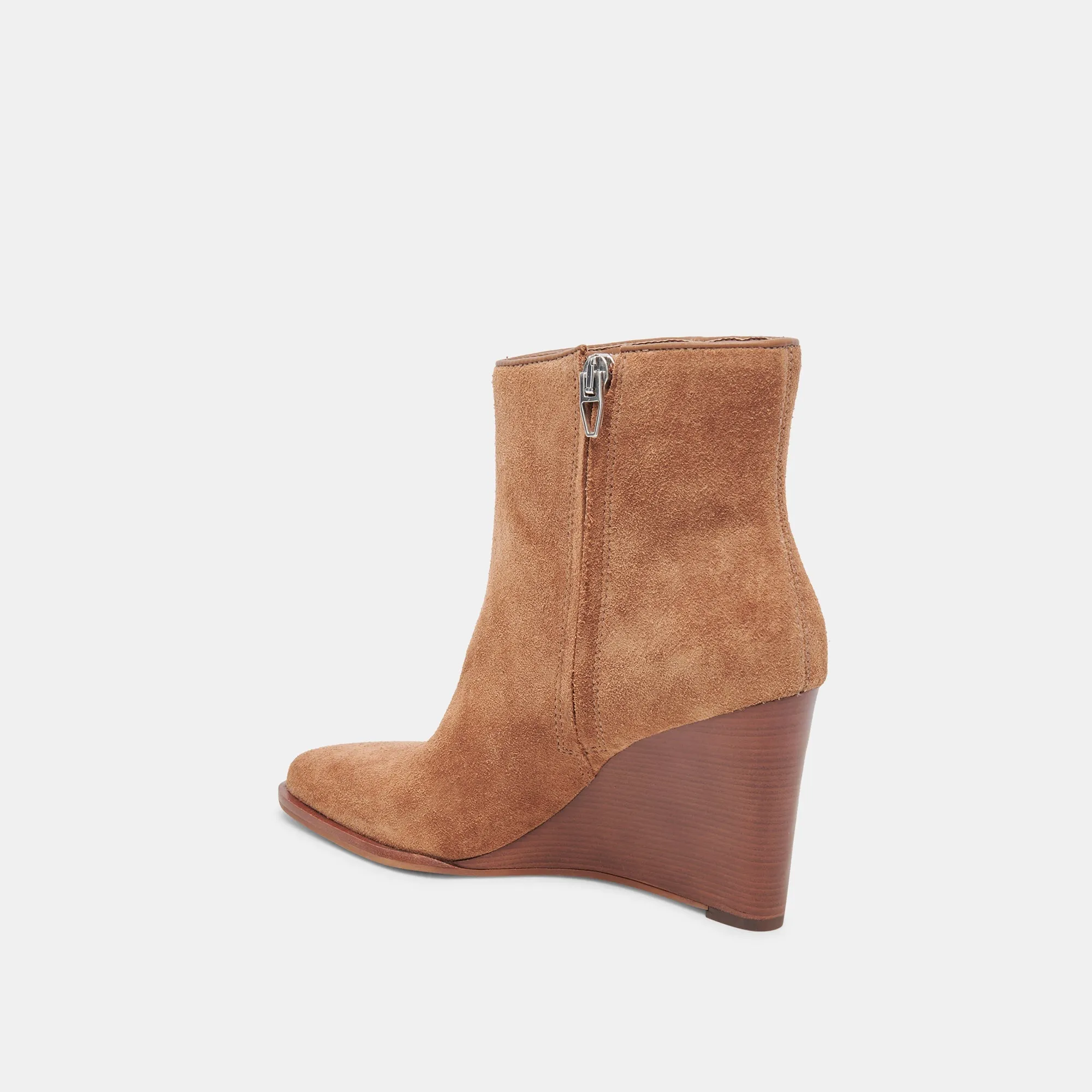 SUSANN BOOTIES CHESTNUT SUEDE - re:vita