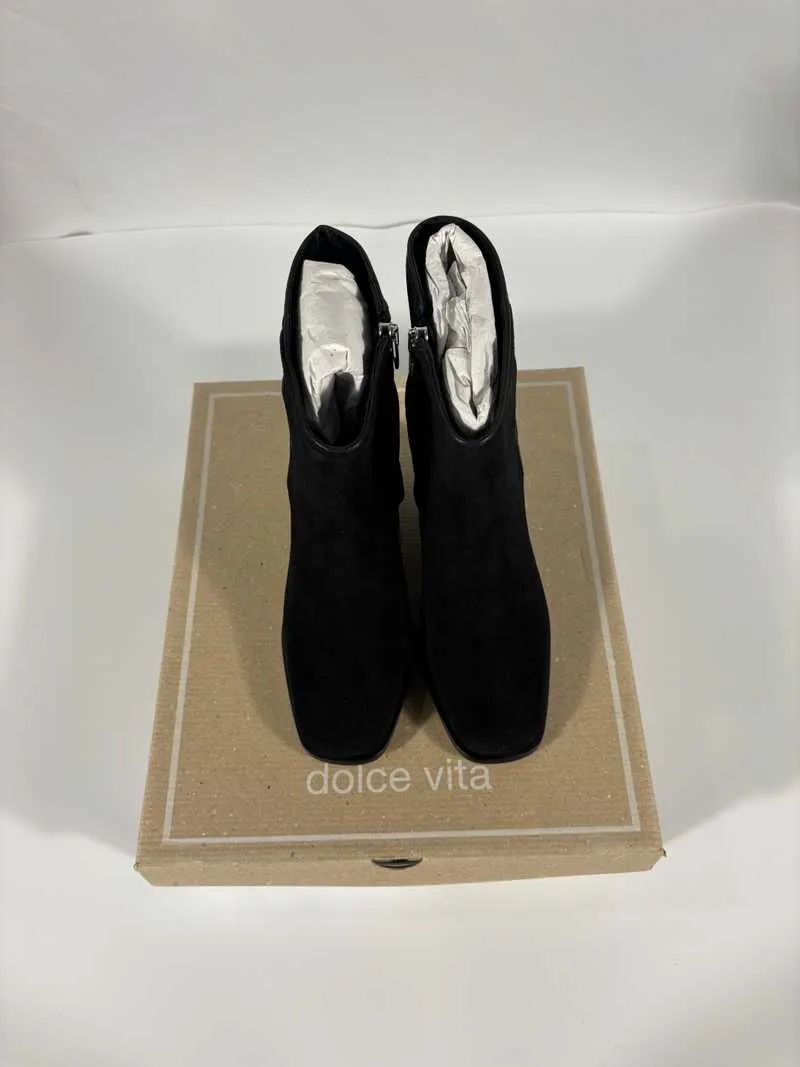 SUSANN BOOTIES ONYX SUEDE - re:vita