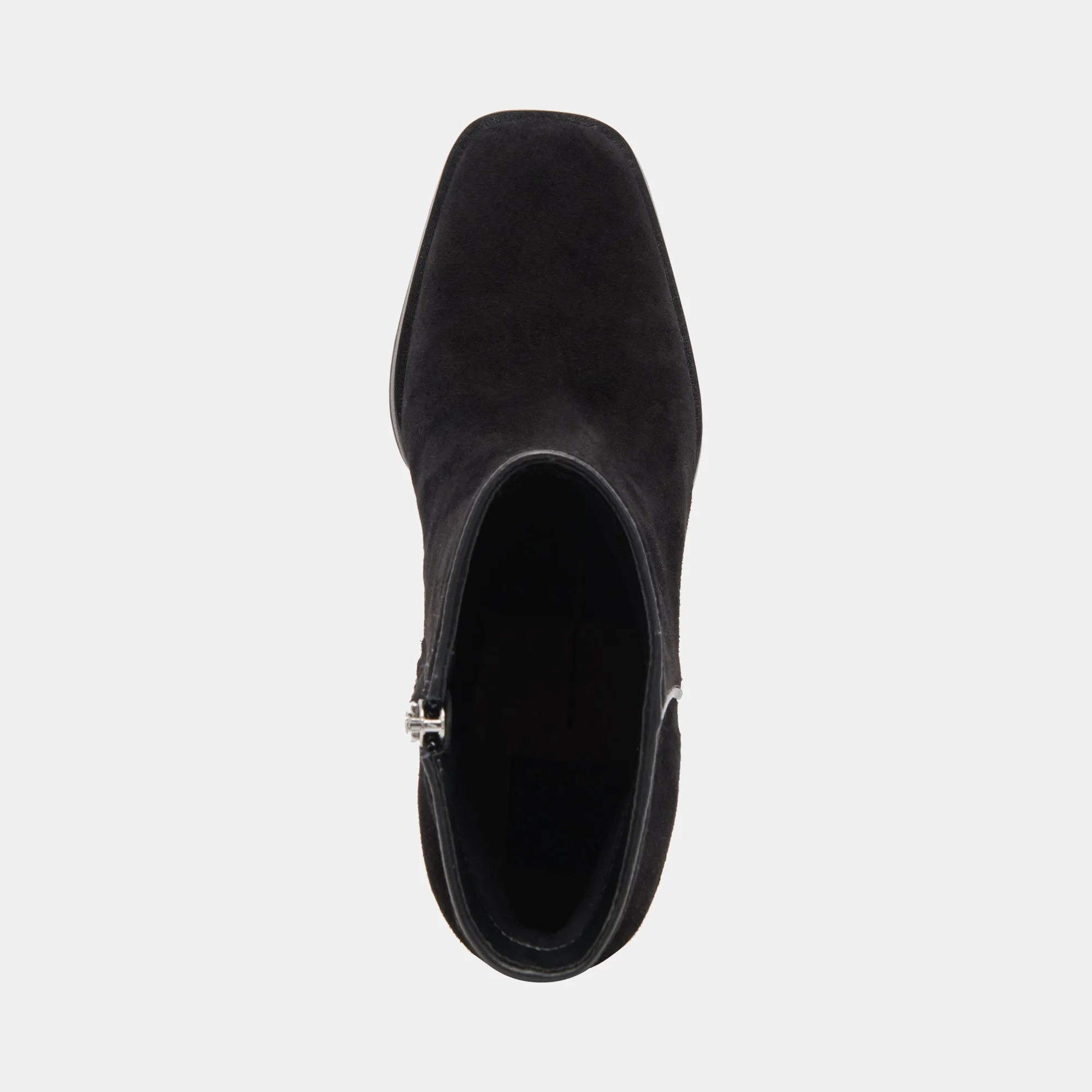 SUSANN WIDE BOOTIES ONYX SUEDE - re:vita
