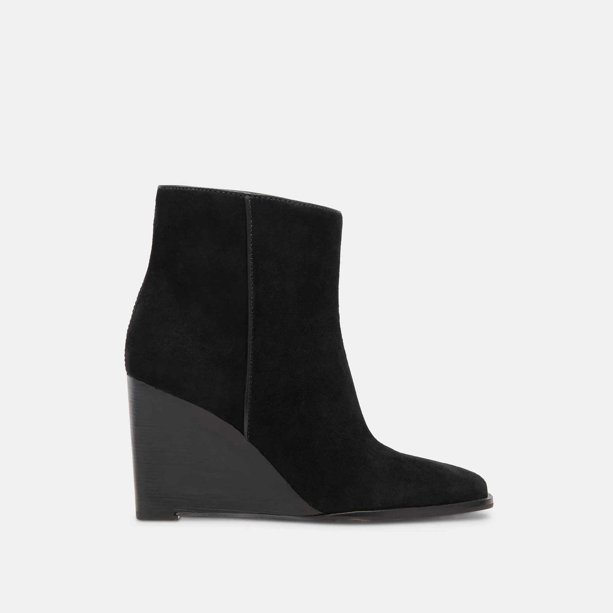 SUSANN WIDE BOOTIES ONYX SUEDE - re:vita