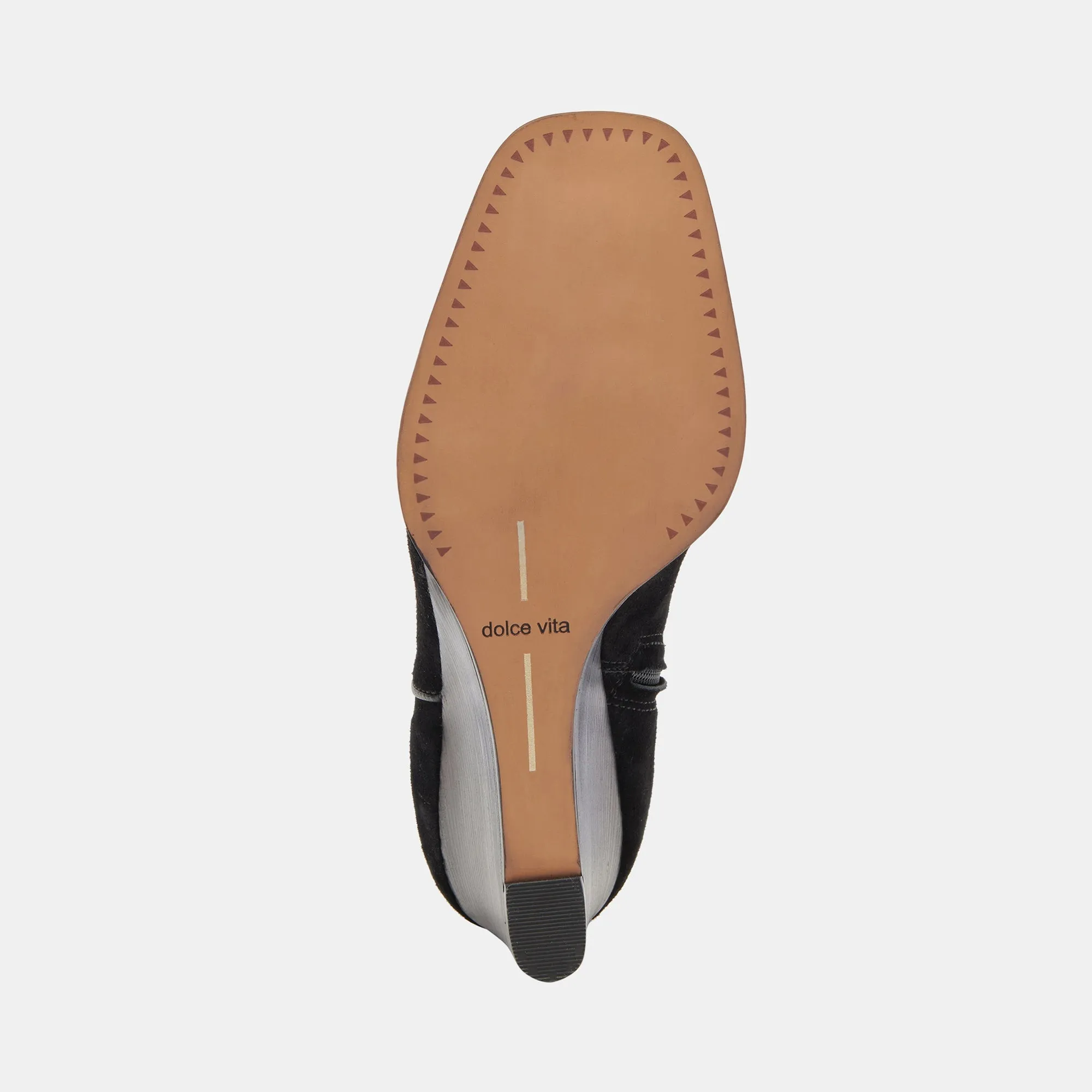 SUSANN WIDE BOOTIES ONYX SUEDE - re:vita