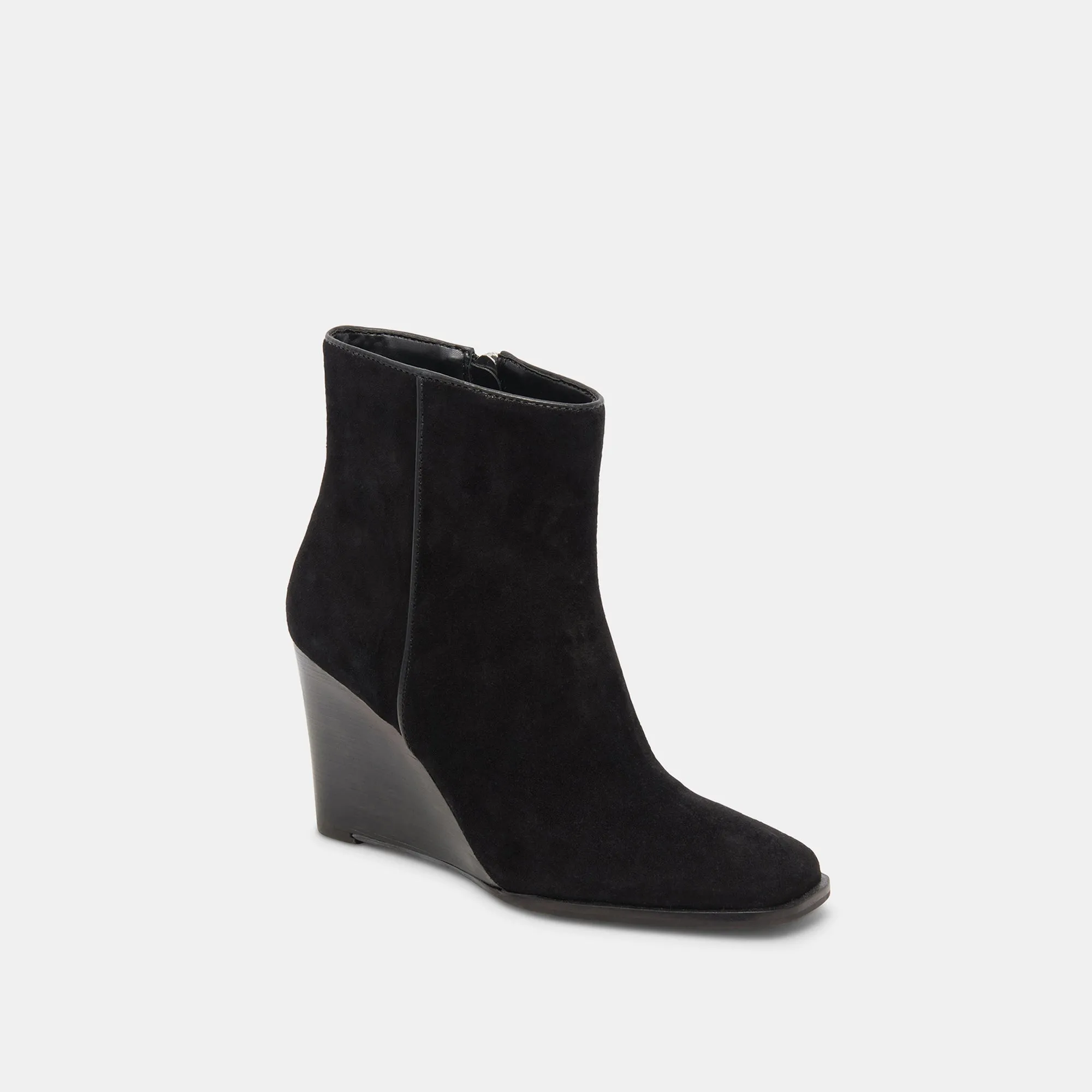 SUSANN WIDE BOOTIES ONYX SUEDE - re:vita