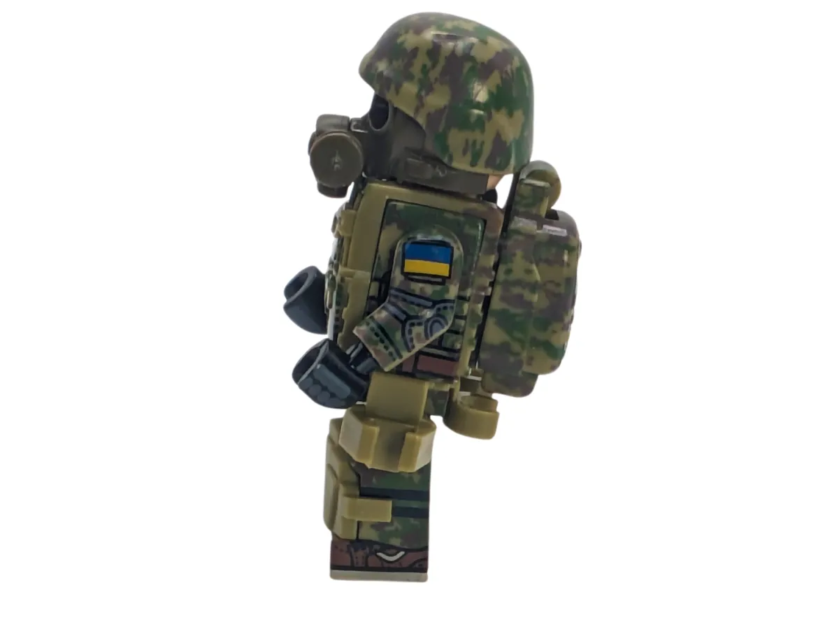 Ukrainian - 4 Man Heavy Fire Team - Mil-Blox