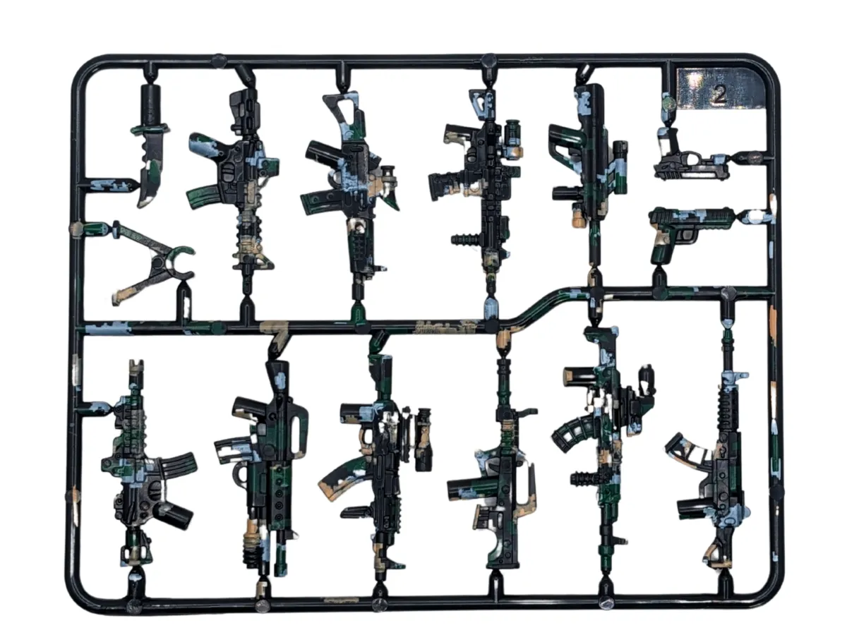 Ukrainian - 4 Man Heavy Fire Team - Mil-Blox