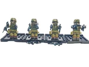 Ukrainian - 4 Man Heavy Fire Team - Mil-Blox