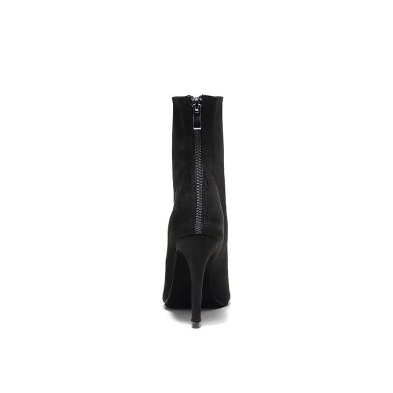 Women's Flannel Soft Sole Ballroom Latin Dance Boots