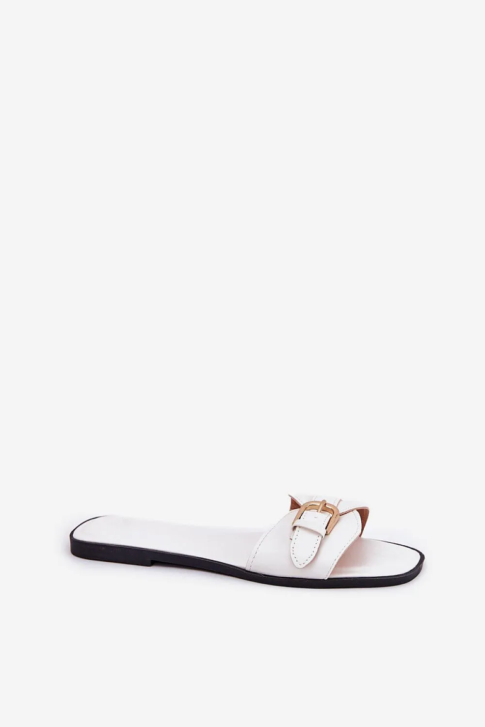 Womens White Flip-flops